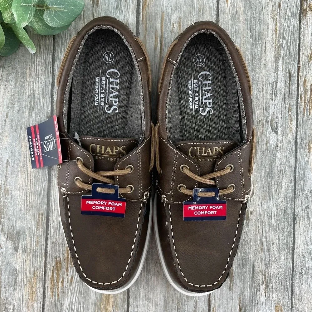 Men’s Chaps Benny Boat Shoes Size 7.5